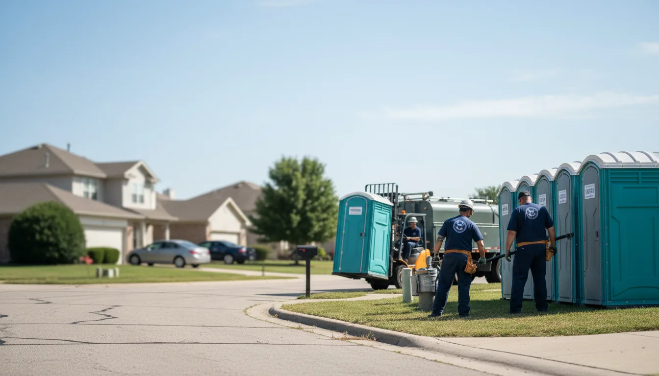 Porta Potty Rental in Aviston, IL near me